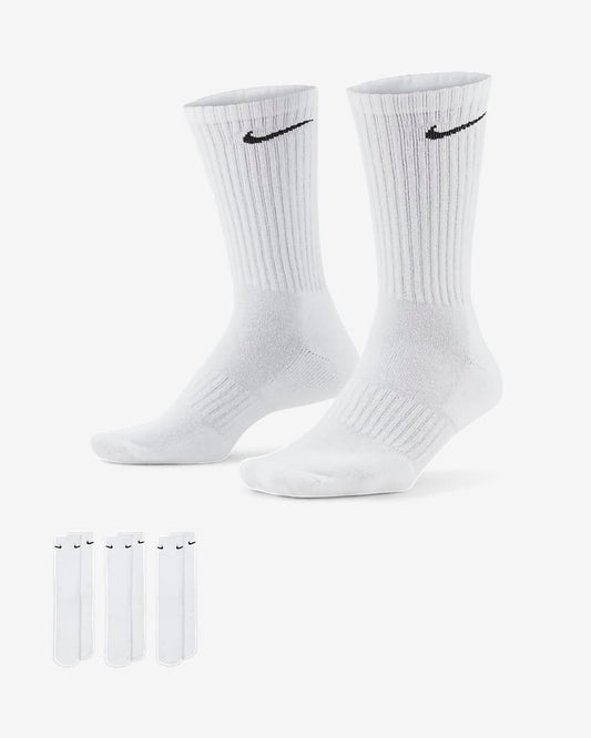 Nike training crew sox ( white) 2 pairs